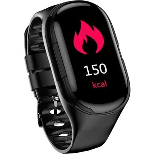 Smart Watch Wireless Earphone 2 In 1 M1 Fitness Tracker Smart Wristband Heart Rate Monitoring Smart Watch For Women And Men