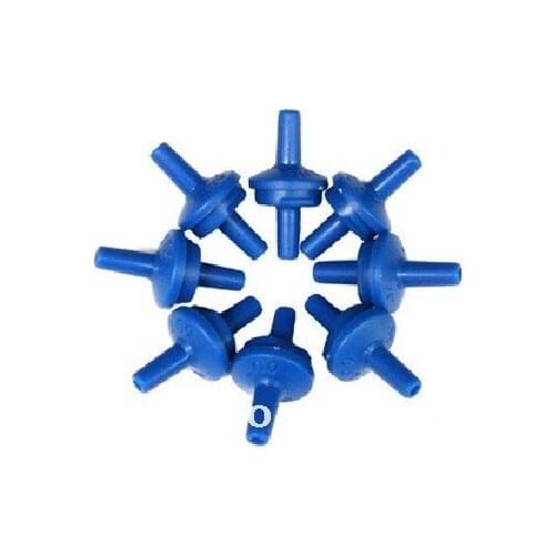 High Quality Free Shipping 100pcs Plastic Non-return Check Valves for Aquarium Air Pump Use for Fish Tank/Aquarium