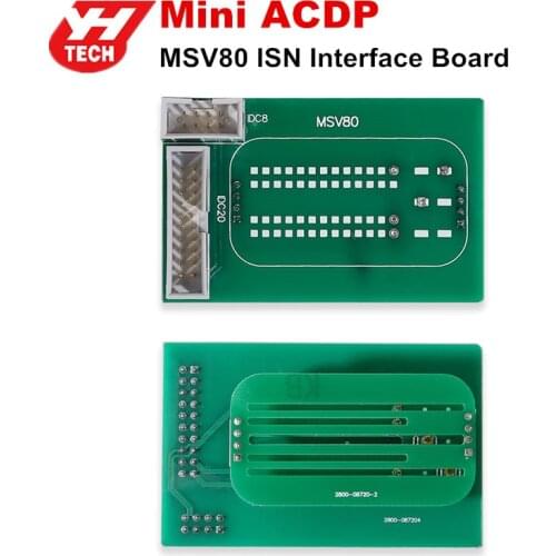Yanhua ACDP MSV80 ISN Integrated Interface Board Read/Write MSV80 ISN Optional Part
