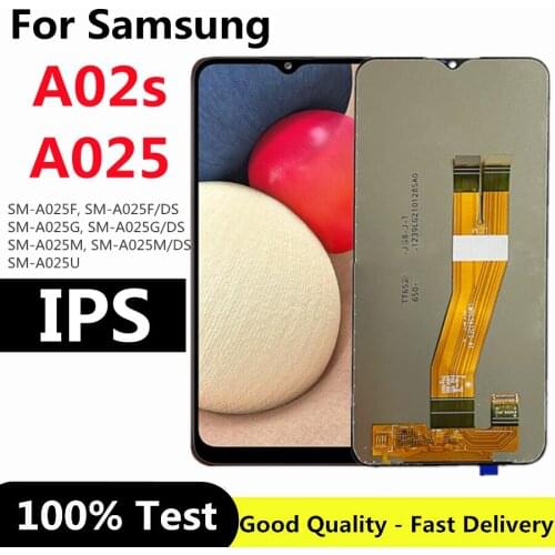 6.5" For Samsung Galaxy A02s A025 LCD Display Touch Screen Digitizer Assembly For A02s lcd A025M A025F/DS A025G/DS