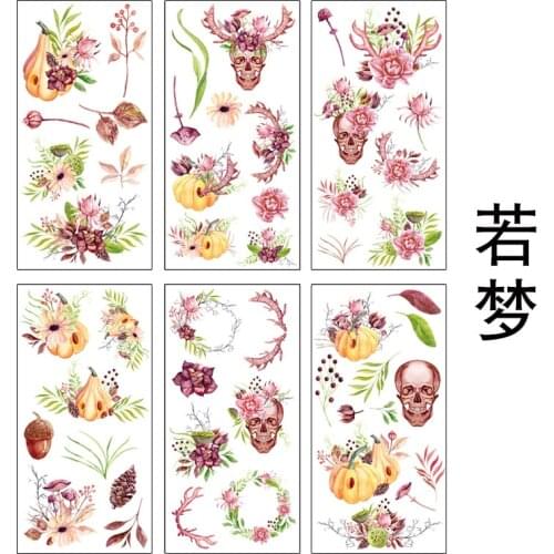 20sets/lot Kawaii Stationery Stickers Flower cute Diary Planner Decorative Mobile Stickers Scrapbooking DIY Craft Stickers