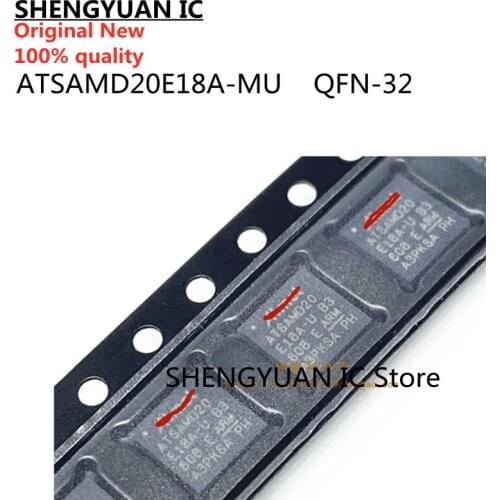 5 pcs/lot ATSAMD20E18A-MU ATSAMD20E18A-U QFN-32 ATSAMD20E18A ATSAMD20 ARM-Based Microcontroller 100% new imported original