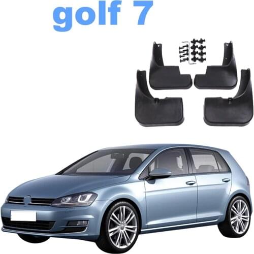 Lsrtw2017 Abs Car Wheel Mudguard Mud Guard Fender Protector for Volkswagen Golf 7 Mk7 Vw 2014 2015 2016 2017 2018 2019 2020 Auto
