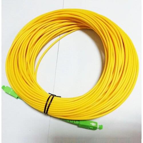 Free Shipping SC APC Fiber Optic Patch Cable Cord 30m Monomodo SC/APC-SC/APC Singlemode Optical Fiber Jumper