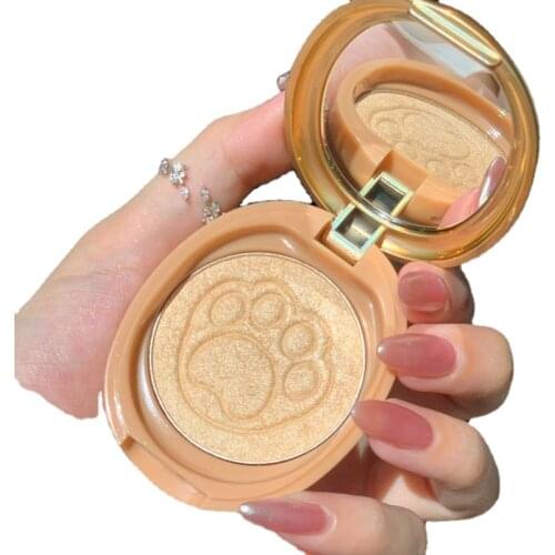 Maffick Colorful Gradient High Gloss Powder Delicate Pearly Lustre Dazzling Pink Lasting Brightening Shading Powder