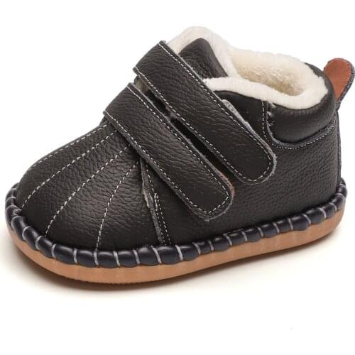 Winter Baby Girls Snow Boots kids Boots Waterproof toddler walking shoes Non-slip Soft Bottom Infant Toddler Shoes SOH021