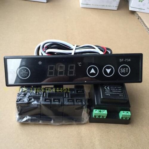 Sf-734 freezer display cabinet freezer thermostat touch temperature controller refrigerated cabinet refrigerated