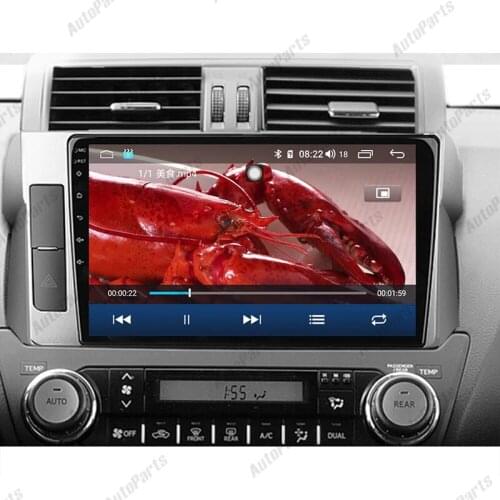 10.2" 2.5D 4G+64G Android Car Radio Multimedia GPS Player For Toyota LAND CRUISER PRADO 150 2013-2017 DSP NO 2DIN DVD