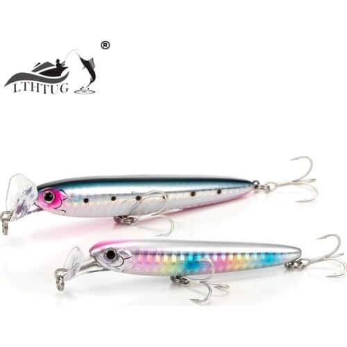 LTHTUG New Japan Fishing Lure Rocket Bait 75mm 13g 95mm 22g Sinking Pencil Lures Long Casting Salt Bait For Sea Bass Snapper