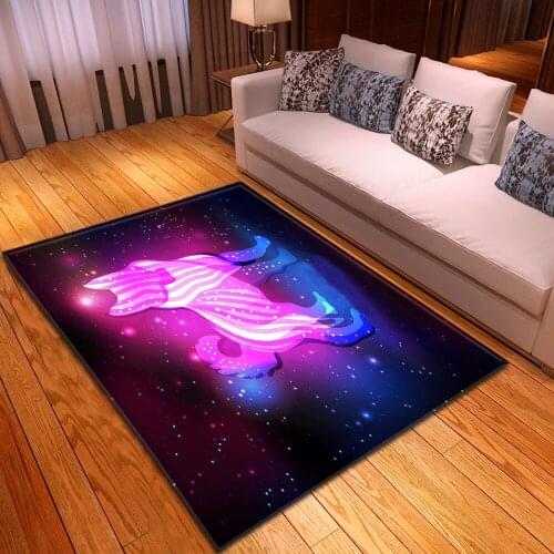 Cartoon animal 3D Printed Carpet Baby Crawl Area Rug Kids Room Game Play Non-Slip Floor Mat Carpet Children Bedroom Decor Tapete
