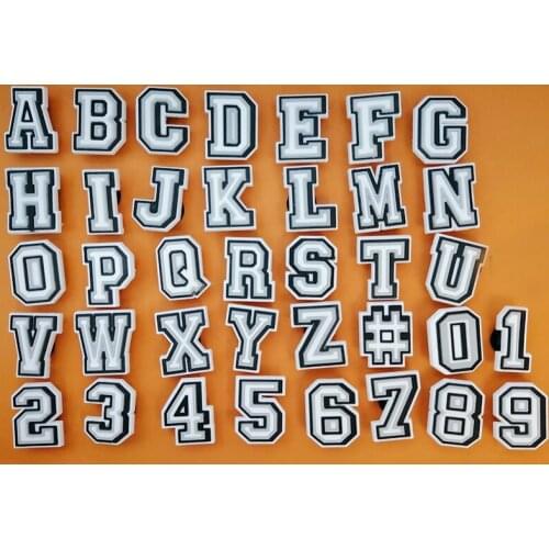 37-Piece Set Of PVC English Alphabet Shoe Accessories Cute Shoe Buckle Decoration Suitable For Crocodile JIBZ Party Kid Gift