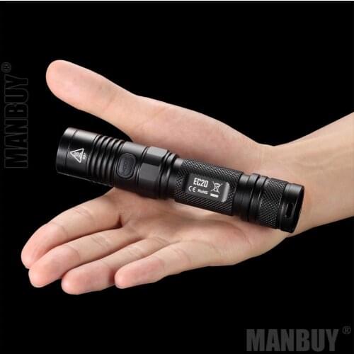 Nitecore EC20 960Lumen CREE XML2 T6 LED Flashlight Waterproof 18650 Outdoor Camping Hiking Hunting Portable Torch 100%Original