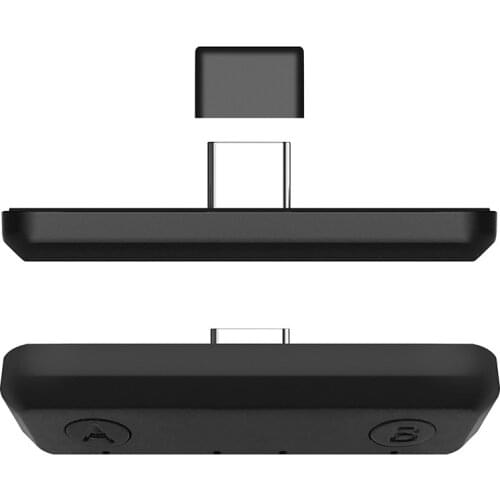 For Nintendo Switch Lite PS4 PC Bluetooth Adapter USB Type-C Dongle APTX LL Supported Low Latency o Transmitter