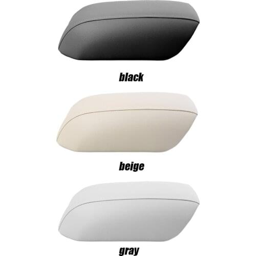 Center Console Armrest Lid Synthetic Arm Rest Cushion Interior Parts Leather Covers for Volvo XC90 2003-2014