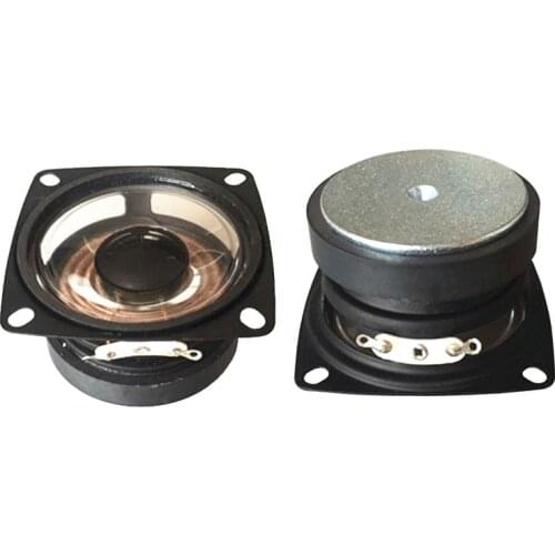 SOTAMIA 2Pcs 2 Inch PET Waterproof Mini Speaker Audio Driver 4 Ohm 5 W Outdoor Music DIY Stereo Speaker Home Theater Loudspeaker