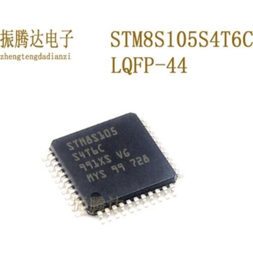 STM8S105S4T6C STM8 STM8S STM8S105 STM8S105S STM8S105S4T STM8S105S4T6 LQFP-44 IC MCU