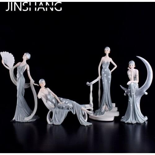 European Girl Beauty Ornaments Home Decoration Living Room Figure Decoration Wedding Birthday Gift Home Decoration Accessories