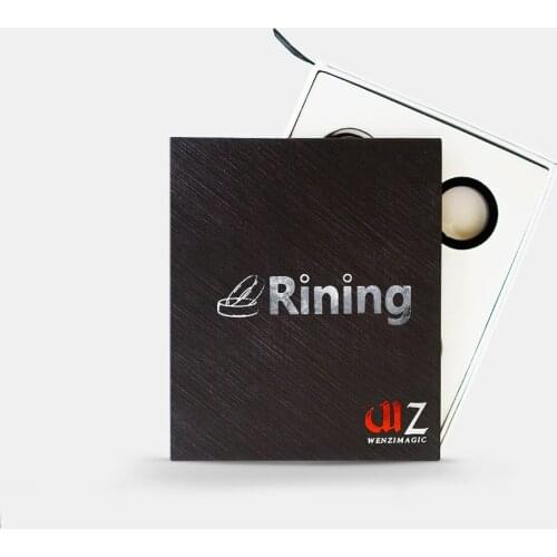 RINING by WENZI Magic - Tricks,Mentalism Magic,Close Up,Street Magic,Fun,Party Trick,Illusion,Gimmick,Magia Toys,Joke,Gadget