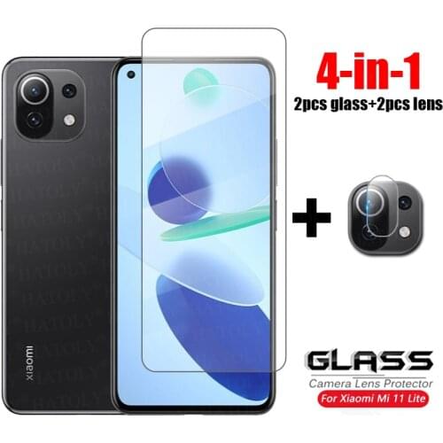 Glass For Xiaomi Mi 11 Lite Tempered Glass Mi 11 Lite HD Clear Ultra-thin Phone Screen Protector For Xiaomi Mi 11 Lite 5G Glass
