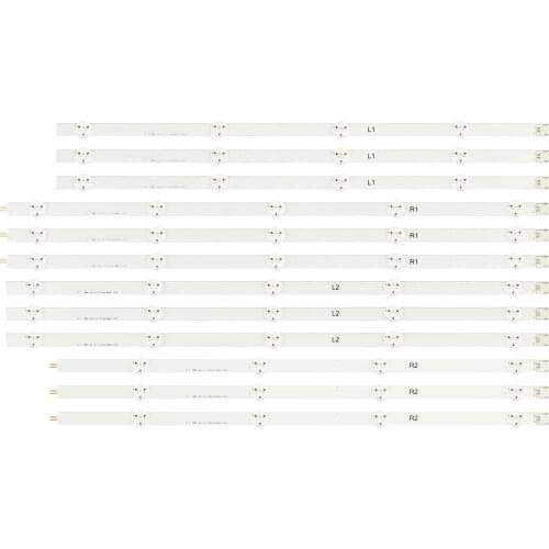 12pcs x 47" LED Backlight Strips for LG 47LN610S-ZB 47LA615S-ZA LC470DUE-SFU4 6916L-1359A 6916L-1360A 6916L-1361A 6916L-1362A