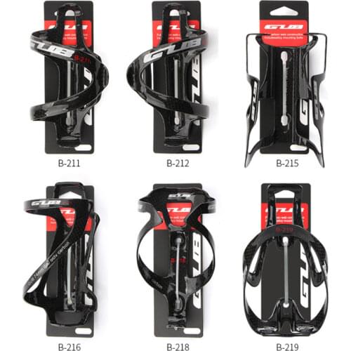 Six carbon fiber bottle cages for mountain bikes Carbon fiber bottle cages for mountain bikes and road bikes