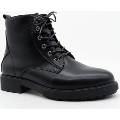 Novelty winter womens ankle boots quality fashion females footwear female corporate shoes faux leather Autumn lady patchwork