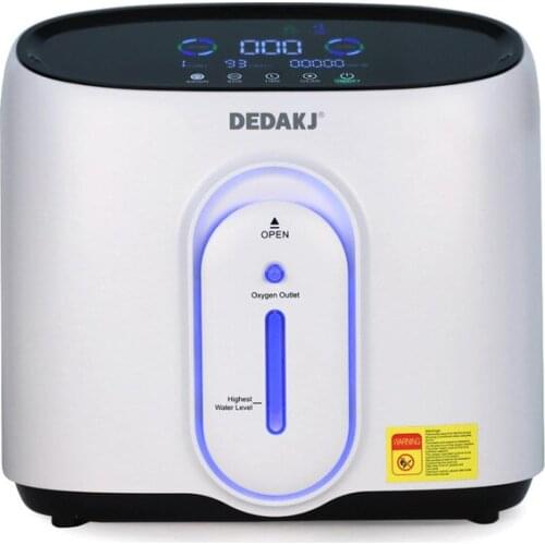 DEDAKJ DE-Q1W 1L-8L Home Care Oxygene Concentrator Portable Lightweight Nebulizer Low Operation Noise Oxygen Generator Machine F