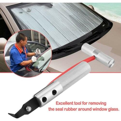 Car Windshield Disassemble Remover Window Glass Seal Rubber Removal Auto Glass Scraper Broach GlassWindshield Cut Out Knife
