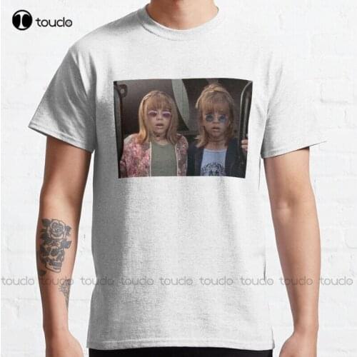 New Mary-Kate And Ashley Olsen Classic T-Shirt Cotton Tee Shirt