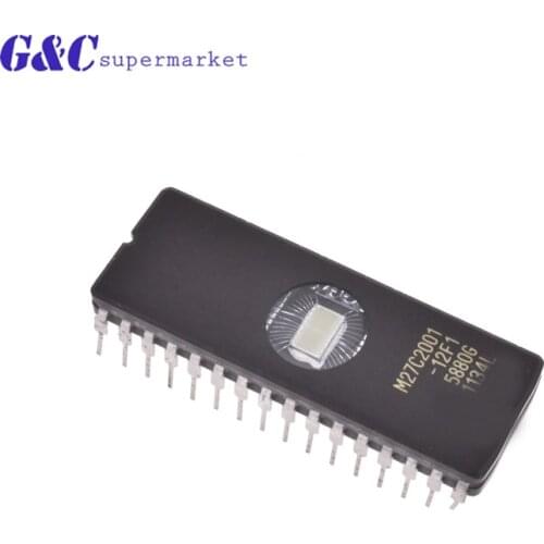 1 PC IC Chips M27C2001-12F1 M27C2001 EPROM UV 2M Bit 32CDIP Original Integrated Circuit