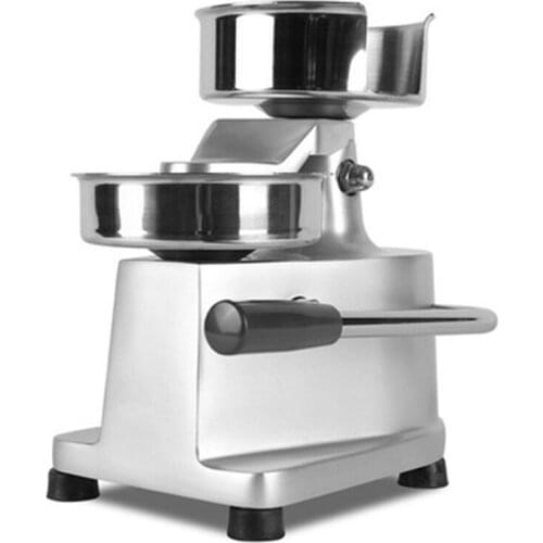 150mm Kitchen Manual Hamburger Press Machine Burger Patty Stainless Steel Meat Pic Maker Processor Tool Sandwich Cutlet Bakemeat