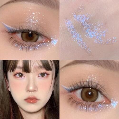 8 Colors Eye Shadow Pen Pearlescent Silkworm Eyeshadow Pen Lasting Waterproof And Not Blooming Shiny Pearlescent Gel Pen TSLM1