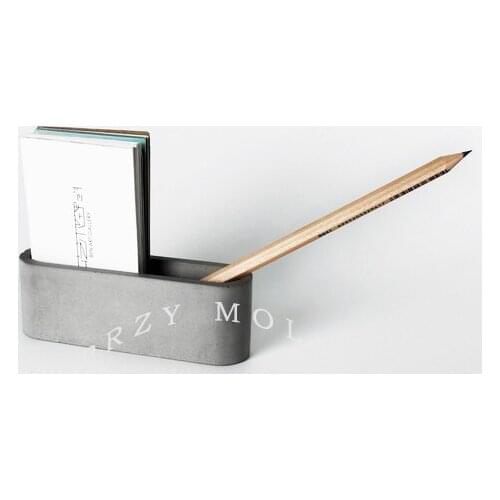 Silicone Mold Concrete Cement Products Handmade Fashion Card Case Molds Cement Life Supplies Mould Silica Gel Silicone Rubber