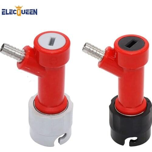 Pin Lock Gas IN Liquid Out 1/4" Barb Fitting Homebrew Beer Soda Corny Keg Connect Coupler