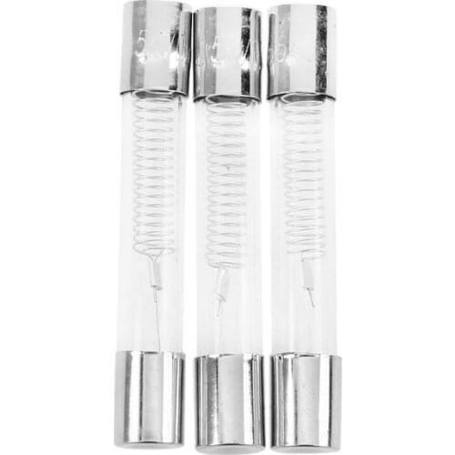 Glass tube fuse 0.65 A 5 kV 6 x 40 mm 3 pcs, for 4 microwave ovens