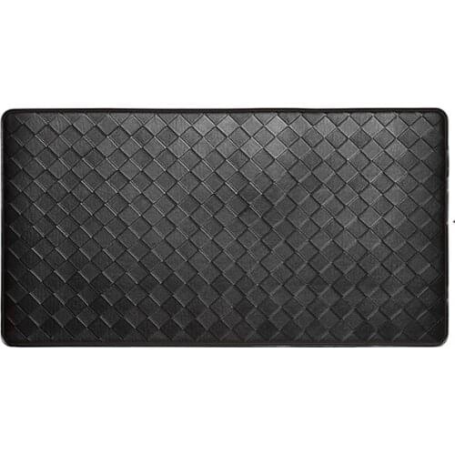 Thick Waterproof Non-Slip Kitchen Mats and Rugs for Kitchen,Floor,Office,Sink,Laundry,Black