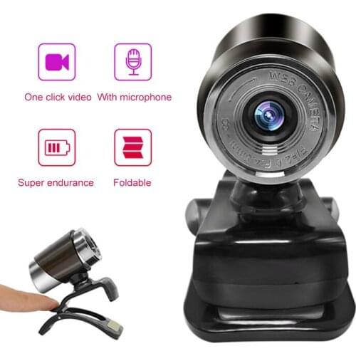 HD 1080P Webcam Mini Computer PC WebCamera With Microphone Rotatable Cameras For Live Broadcast Video Calling Conference Work