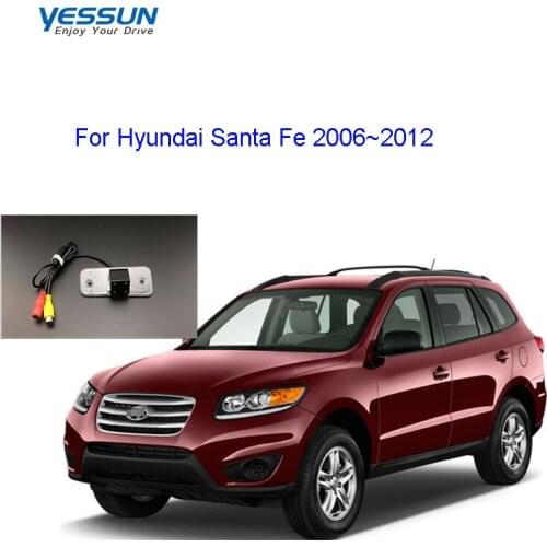 Yessun Rear view camera For Hyundai Santa Fe 2009~2012 CVBS/AHD camera CCD night view backup camera/license plate camera
