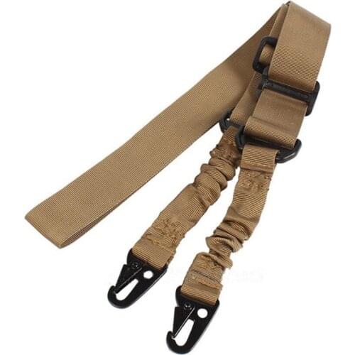 Army Tactical Gun Sling Rifle Bungee Airsoft Paintball Strapping Belt Military Shooting Hunting Accessories Two Point Gun Strap