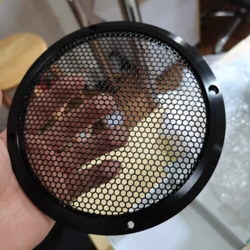 Car Audio Speaker Accessories Modified Mesh Cover 6.5 Inch Universal Car Speaker Protection Net Audio Protection Kit One Pair