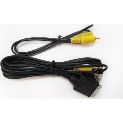 Free shipping!!! OEM SONY Audio Video USB RC-202iPV Adapter Cable for iPod iPhone XPLOD RECEIVER Car Charge