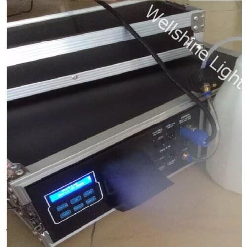 Free shipping New arrival mist hazer 1500W Haze Machine IN Case With DMX