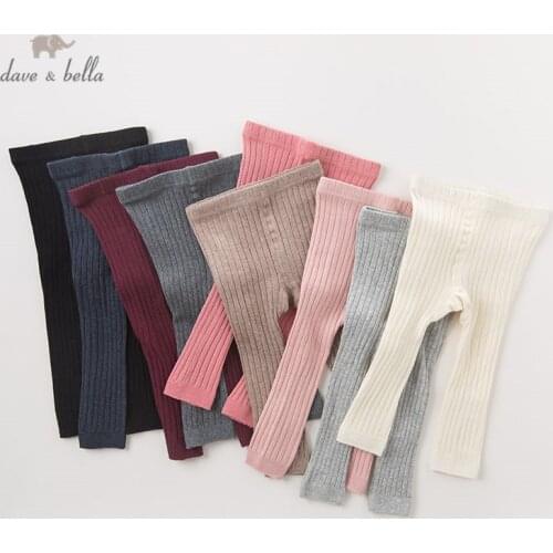 DB6283 dave bella autumn infant baby girls lolita tight children fashionable tight 9 colors