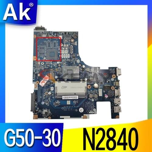 For Lenovo G50-30 5B20G91612 w N2840 CPU ACLU9/ACLU0 NM-A311 Laptop Motherboard Mainboard Tested