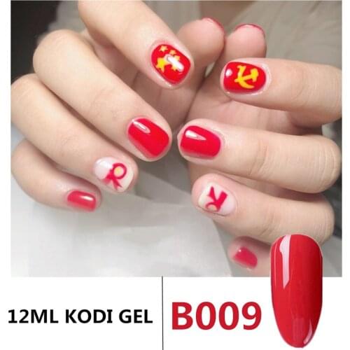 KODI GEL Gel Nail Polish Colors UV Gel Varnish Glitter Sequins Gel Semi Permanent 12ml Soak Off UV LED Gel Lacquers