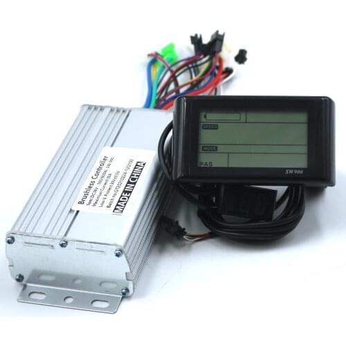 Greentime 36V 48V 60V 500W 600W Brushless DC Motor Controller Ebike Controller +GT984 Display One Set