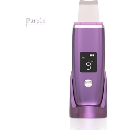 CE Quality Portable Rechargeable Mini Ultrasonic Cavitation Skin Peeling Skin Cleaner Beauty Device Skin Scrubber for Home use