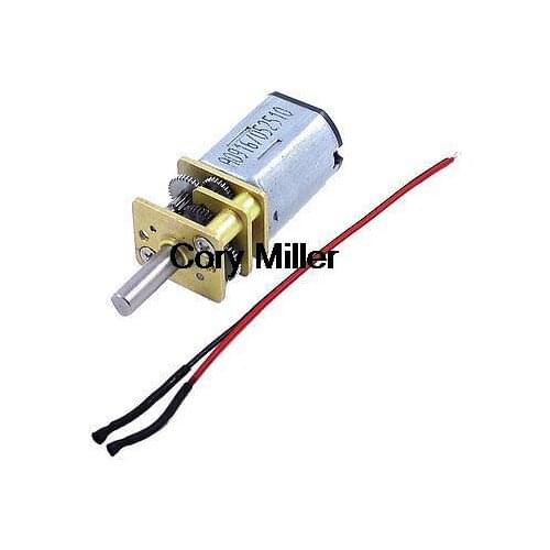 Gearbox Micro Gear Box Motor DC 12V 100RPM JA12-N20 New for Robot