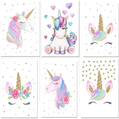DIY 5D Diamond Painting Cartoon Animal Full Square Diamond Rhinestone Embroidery Home Decoration Painting Cross Stitch Kit