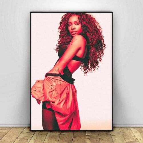 SZA Poster Music Singer Star Canvas Poster Wall Painting Home Decoration ( No Frame )